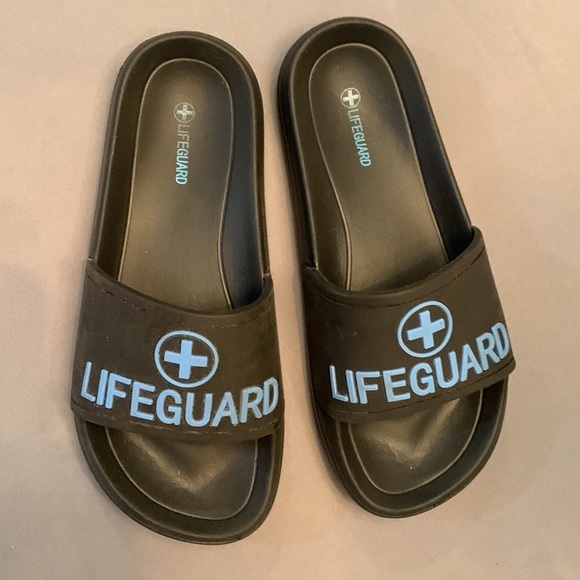 Kids Lifeguard Brand Sandal Slides Slip on Slides Size 1 EU -32 - Picture 2 of 8